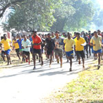 Cross Country race running boys 2017