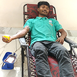 Blood donation by SSC brother