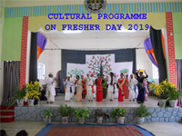Cultural Programme on Freshers Day